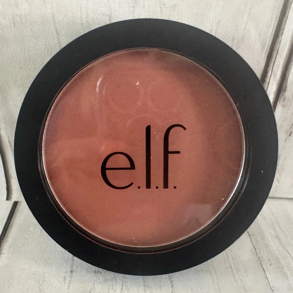 ELF Halo Glow Setting Powder and Always Rosy Primer-Infused Matte Blush Bundle